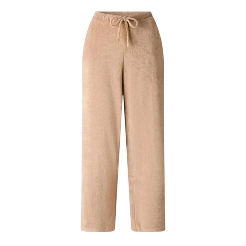 4th & Reckless Womens/Ladies Drift Straight Leg Pants / Beige